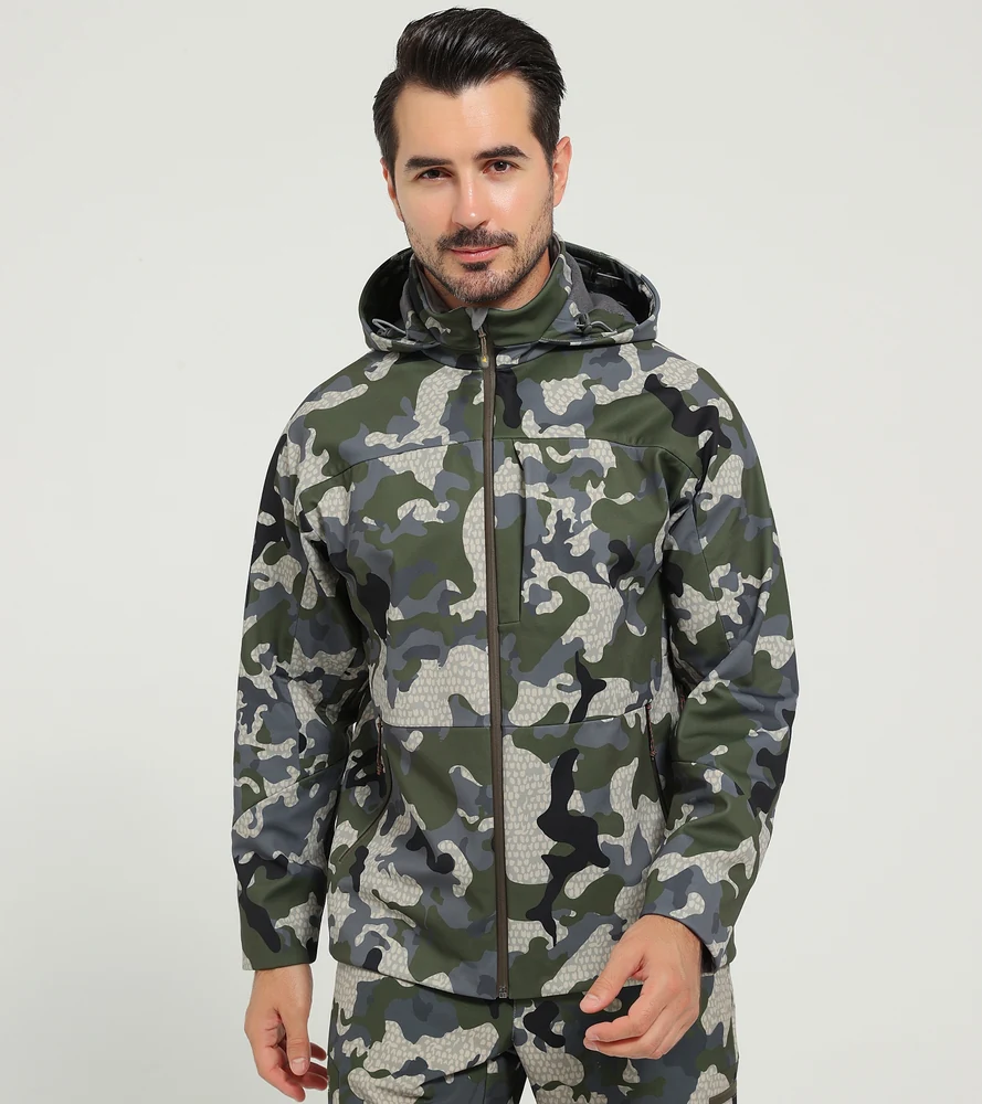 Jetstream Jacket · Green Geometric in Green geometric camouflage